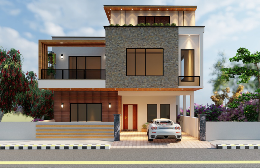 AmirHayatHouseDesignandExecutionofwholeBuilding